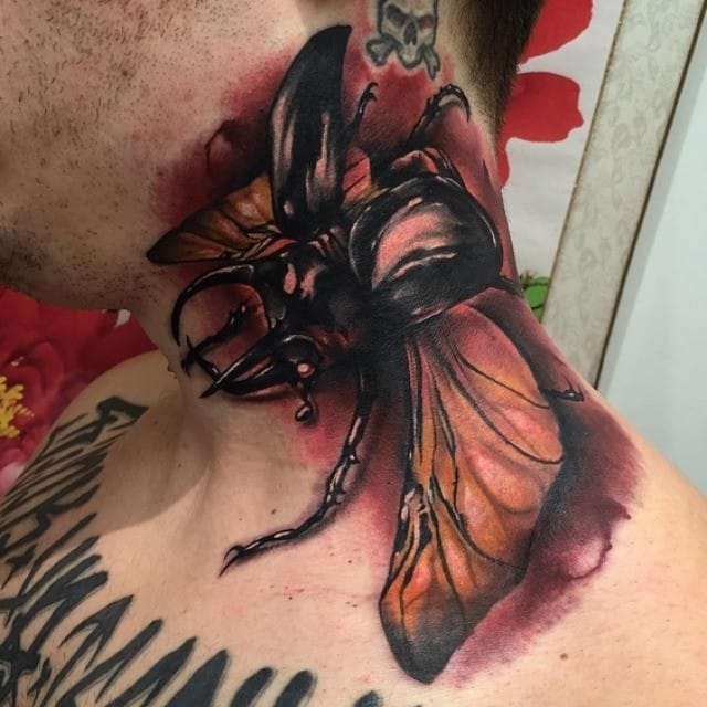tatuaje escarabajo 46