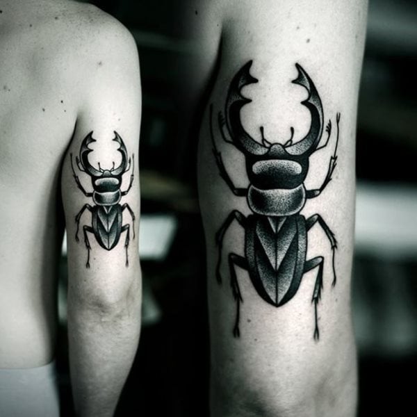 tatuaje escarabajo 78