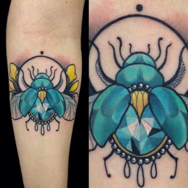 tatuaje escarabajo 92