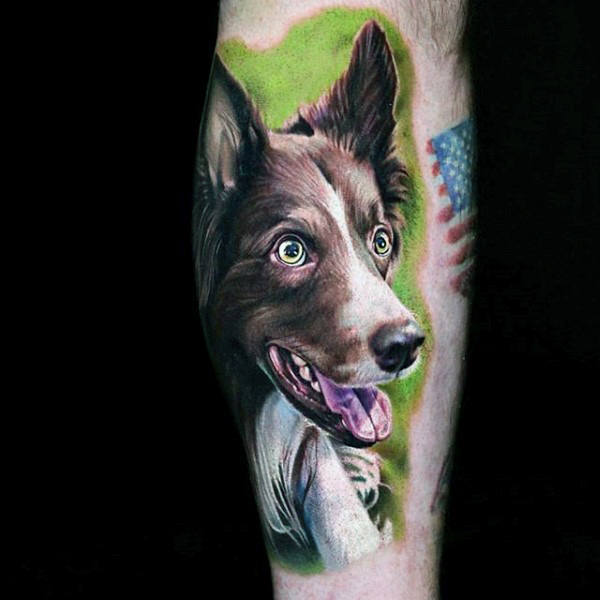 tatuaje perro 108