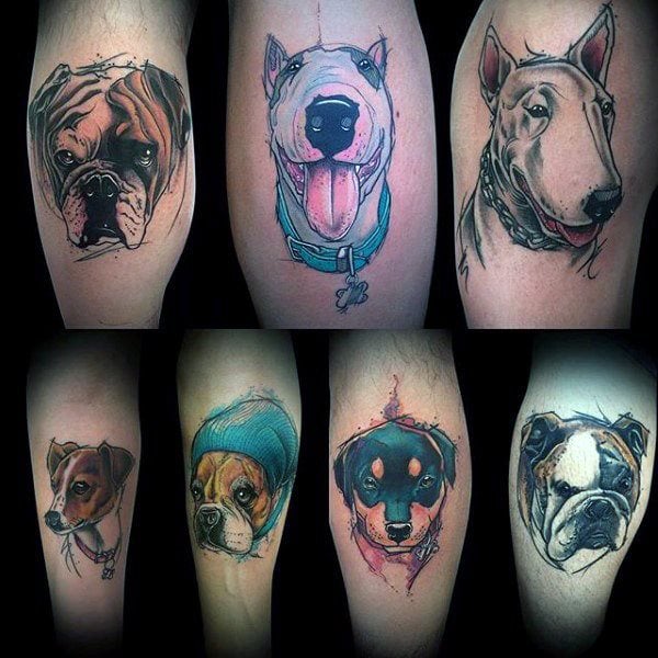 tatuaje perro 120