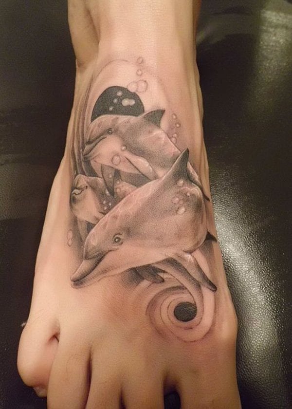 tatuaje delfin 37