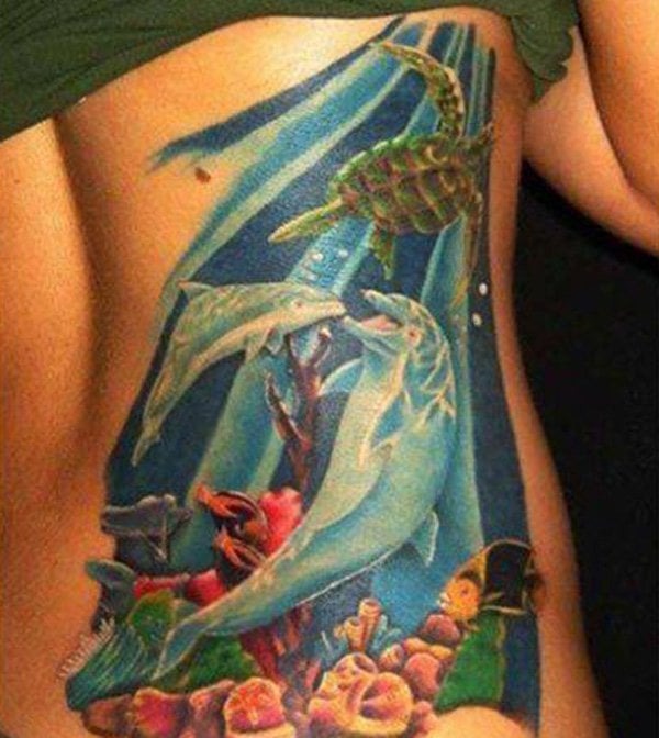 tatuaje delfin 41