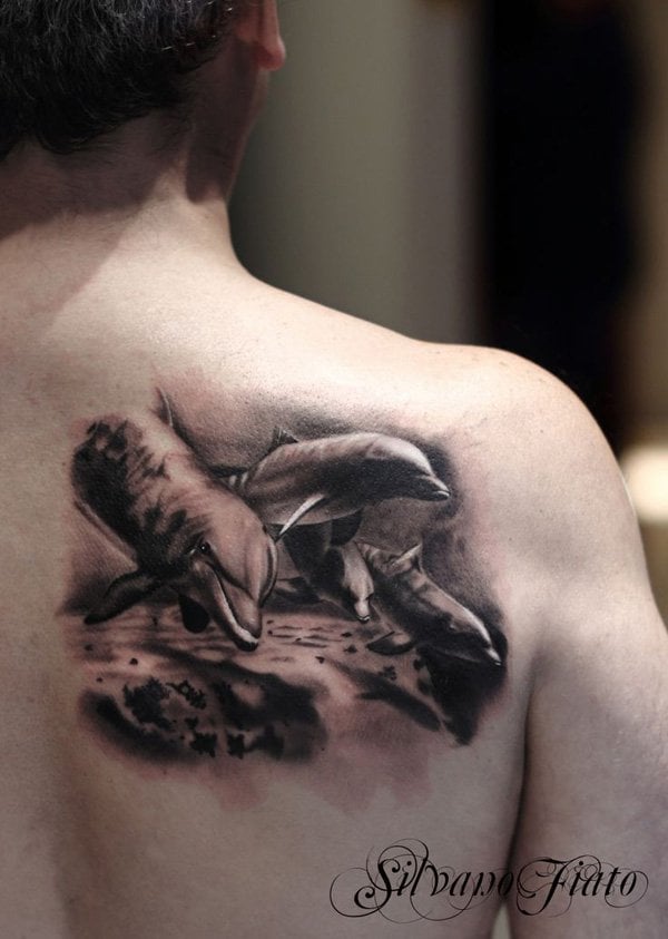 tatuaje delfin 43