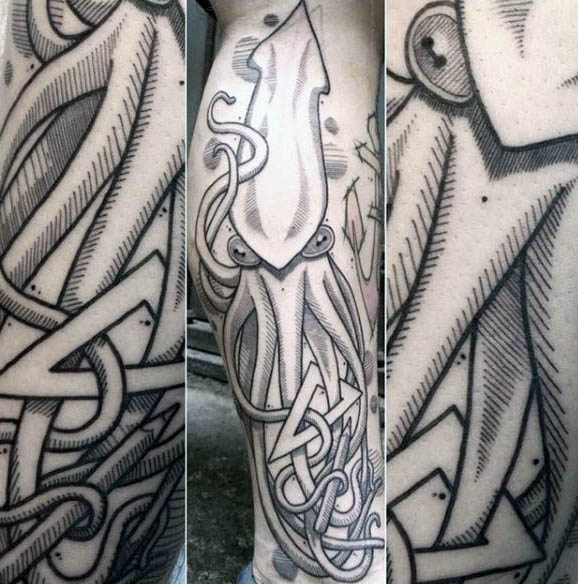 tatuaje calamar 124