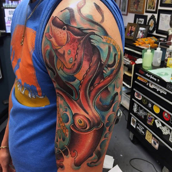 tatuaje calamar 130