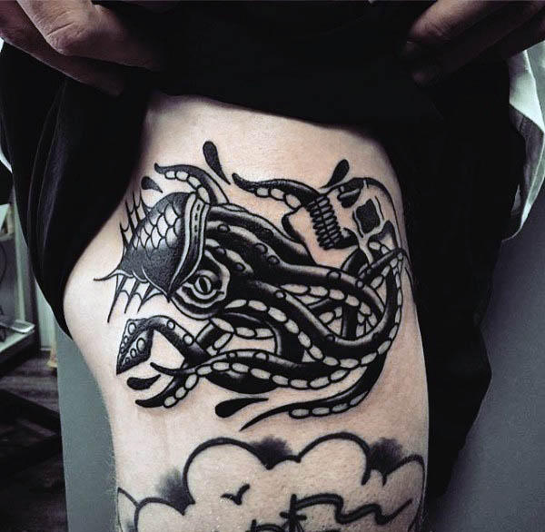 tatuaje calamar 133