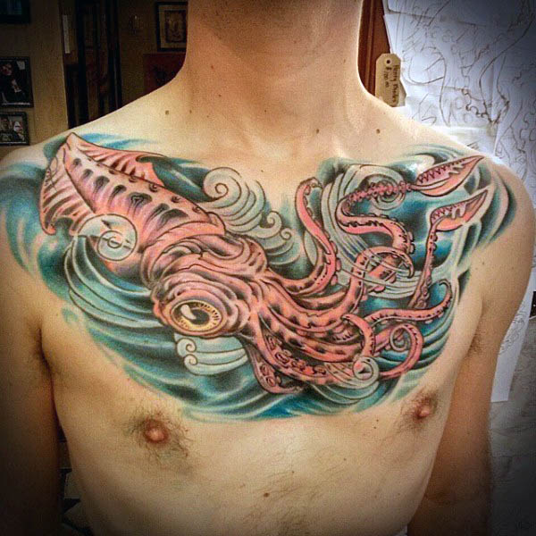 tatuaje calamar 154