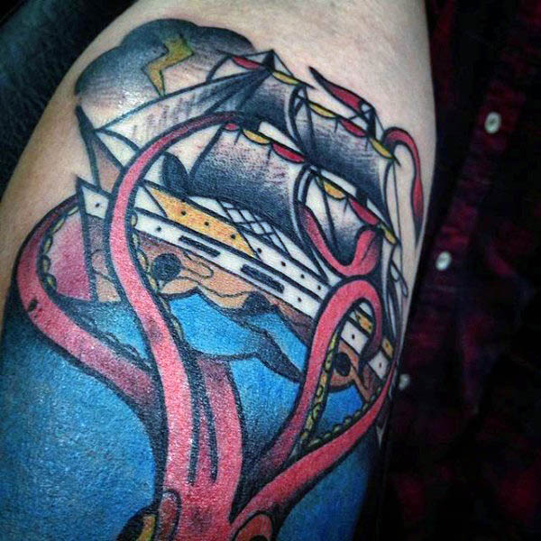 tatuaje calamar 19
