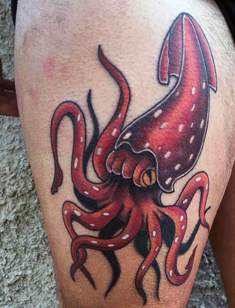 tatuaje calamar 205