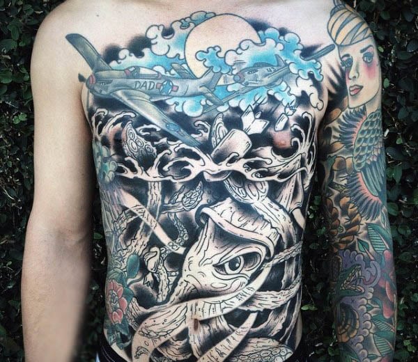 tatuaje calamar 250