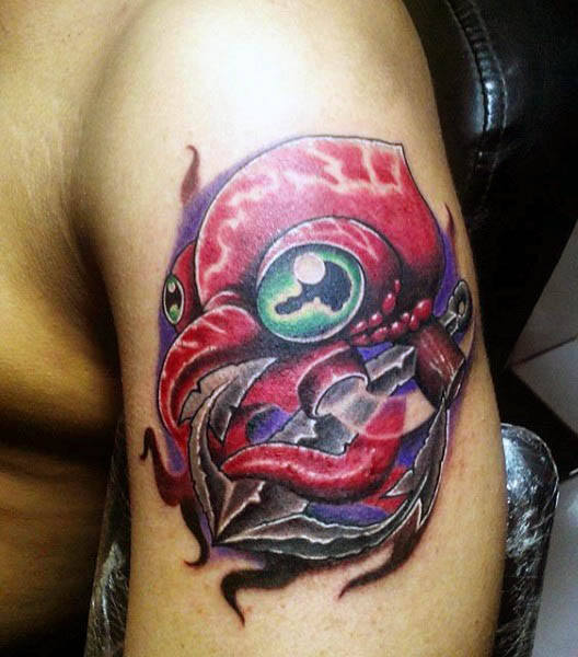 tatuaje calamar 34