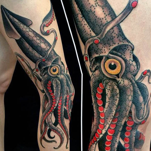 tatuaje calamar 40