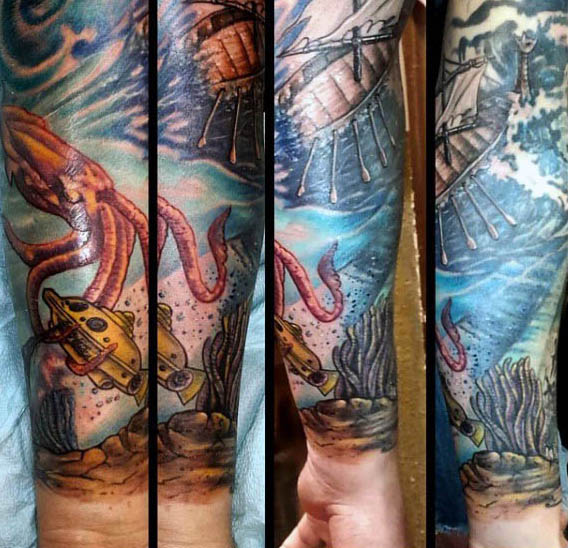 tatuaje calamar 46