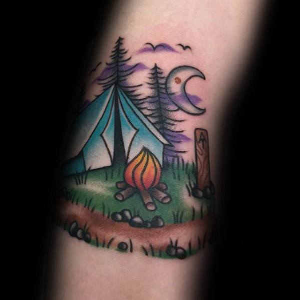 tatuaje camping 25