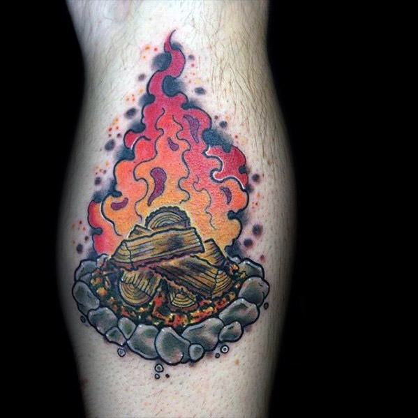 tatuaje camping 45