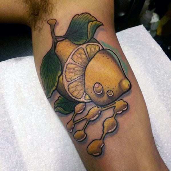 tatuaje limon hombre 37
