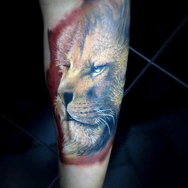 76 Tatuajes de leones - Significado y diseños