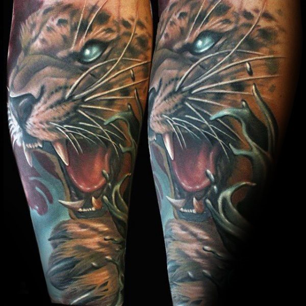 tatuaje leopardo 11