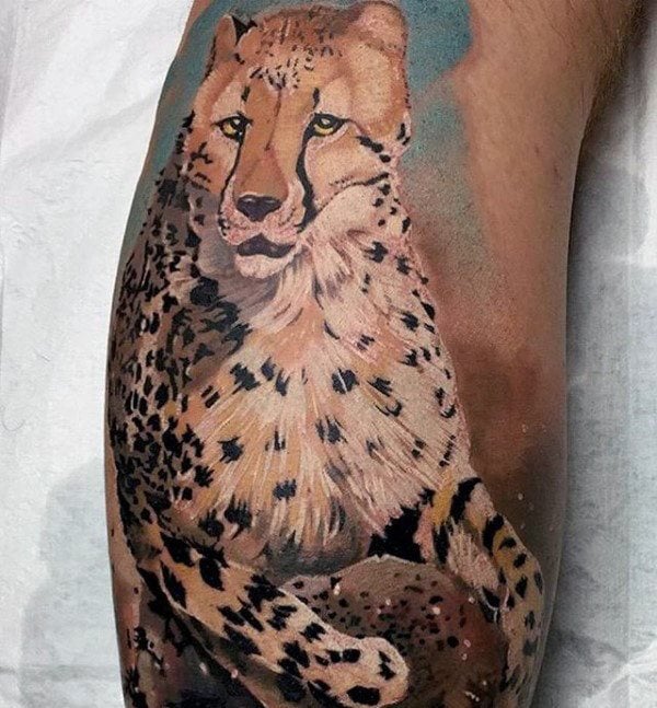 tatuaje leopardo 154