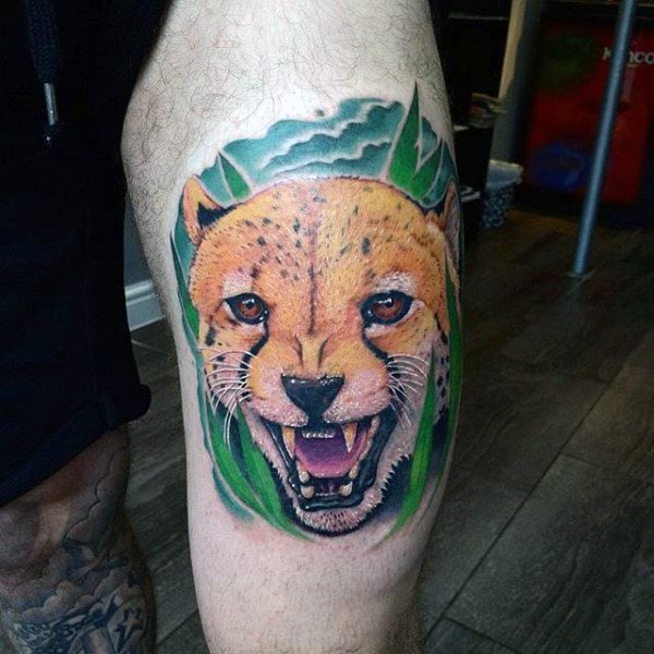 tatuaje leopardo 167