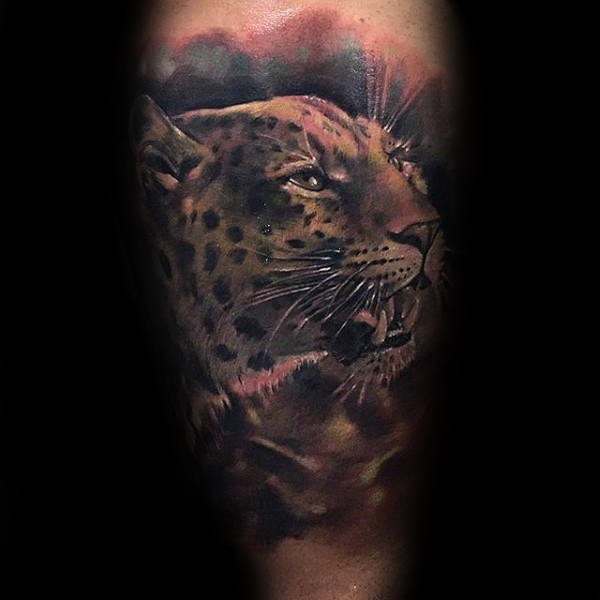 tatuaje leopardo 414