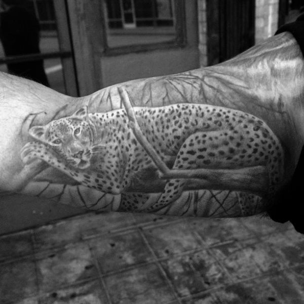 tatuaje leopardo 661