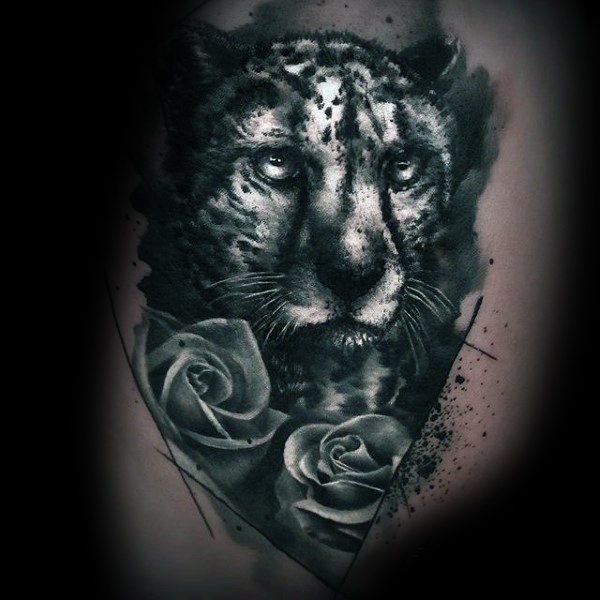 tatuaje leopardo 765