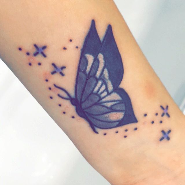 tatuaje mariposa 129