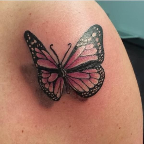 tatuaje mariposa 558