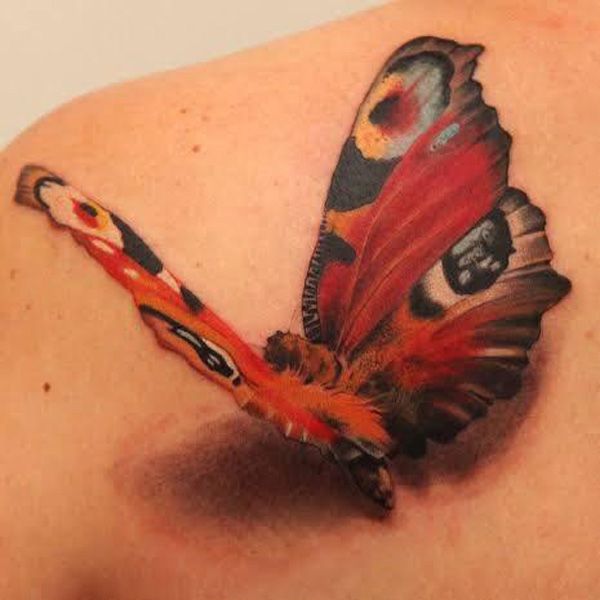 tatuaje mariposa 662