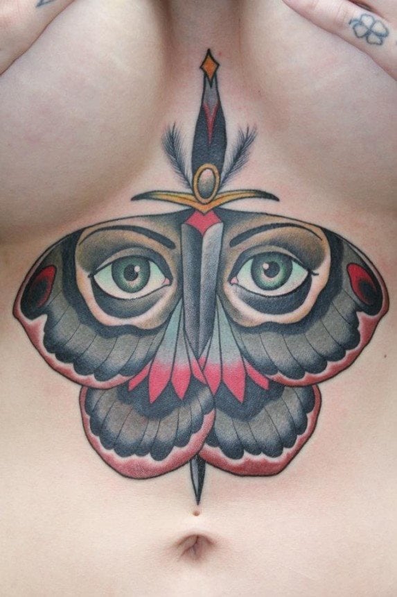 tatuaje mariposa 779