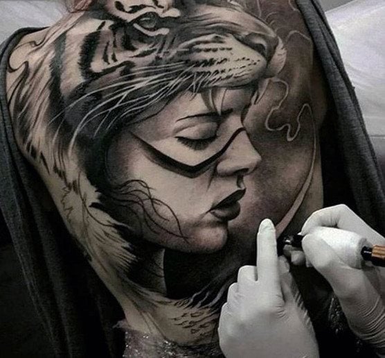 tatuaje tigre 1155