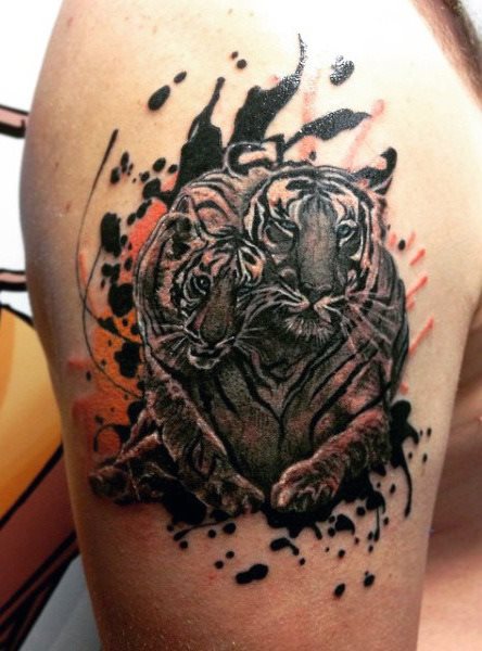 tatuaje tigre 1207