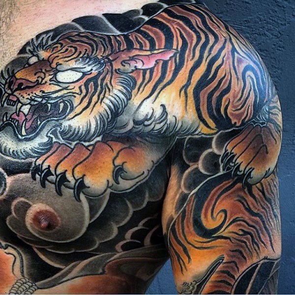 tatuaje tigre 323
