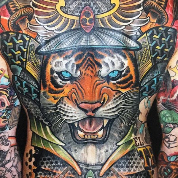 tatuaje tigre 50