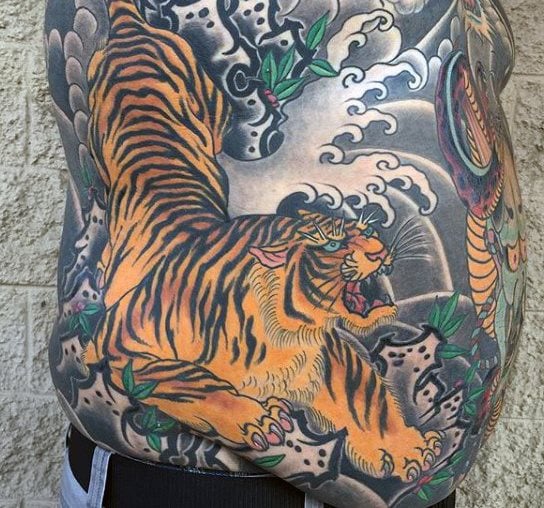 tatuaje tigre 804