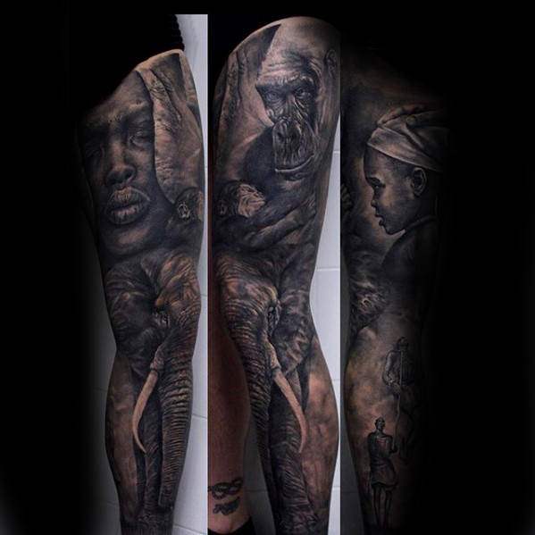 tatuaje africa 47