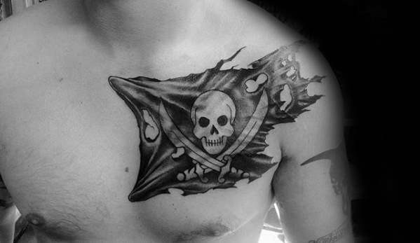 tatuaje bandera pirata 110