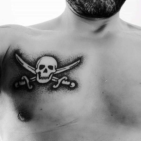 tatuaje bandera pirata 116