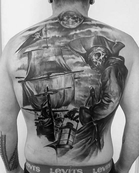 tatuaje bandera pirata 119