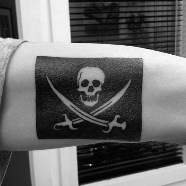 tatuaje bandera pirata 29