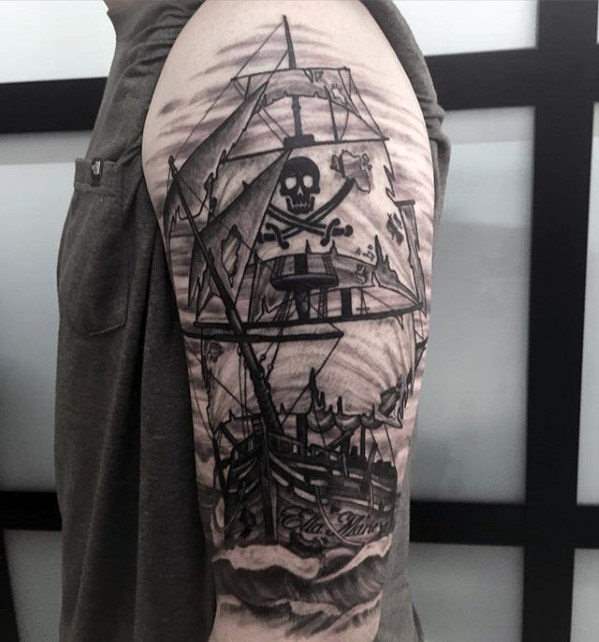 tatuaje bandera pirata 95