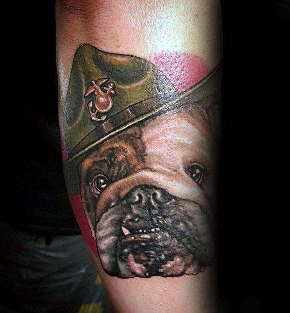 tatuaje bulldog 161
