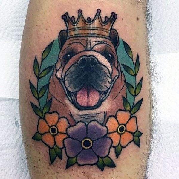 tatuaje bulldog 17