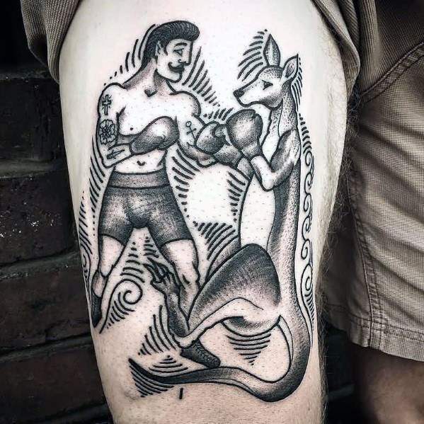 tatuaje canguro 116