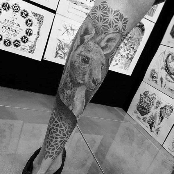 tatuaje canguro 125
