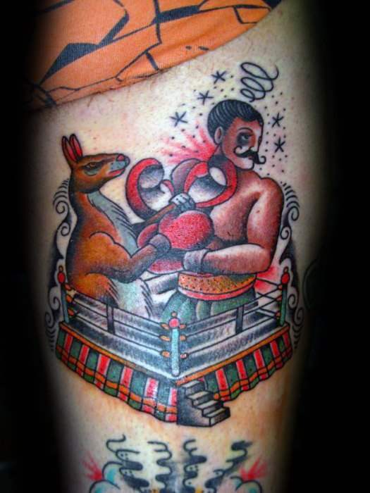 tatuaje canguro 137