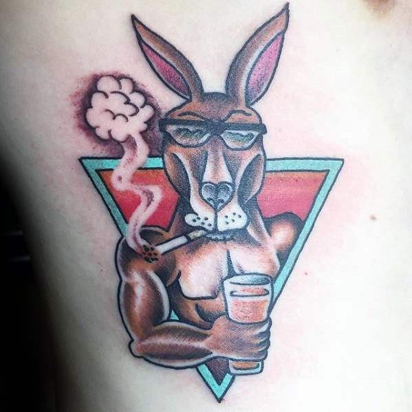 tatuaje canguro 50