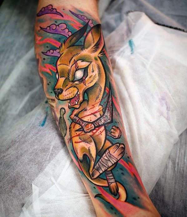 tatuaje canguro 71